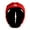 Red, variant on HEAT PRO competition rugby headgear, Red, M