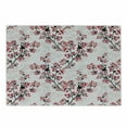 thumbnail image 1 of Floral Cutting Board, Nature Inspired Blush Flowers on Tree Branches Romantic Season Art Design, Decorative Tempered Glass Cutting and Serving Board, Small Size, Rose Ruby Black, by Ambesonne, 1 of 1