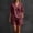Red, variant on Yuhangmm Solid Color V Neck Casual Two Piece Set for Women Shorts and Top Everyday Wear Resort Comfortable Blend Spring Summer Blue XXL
