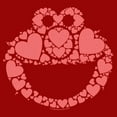 thumbnail image 2 of Junior's Sesame Street Elmo Heart Fill  Graphic T-Shirt, 2 of 4