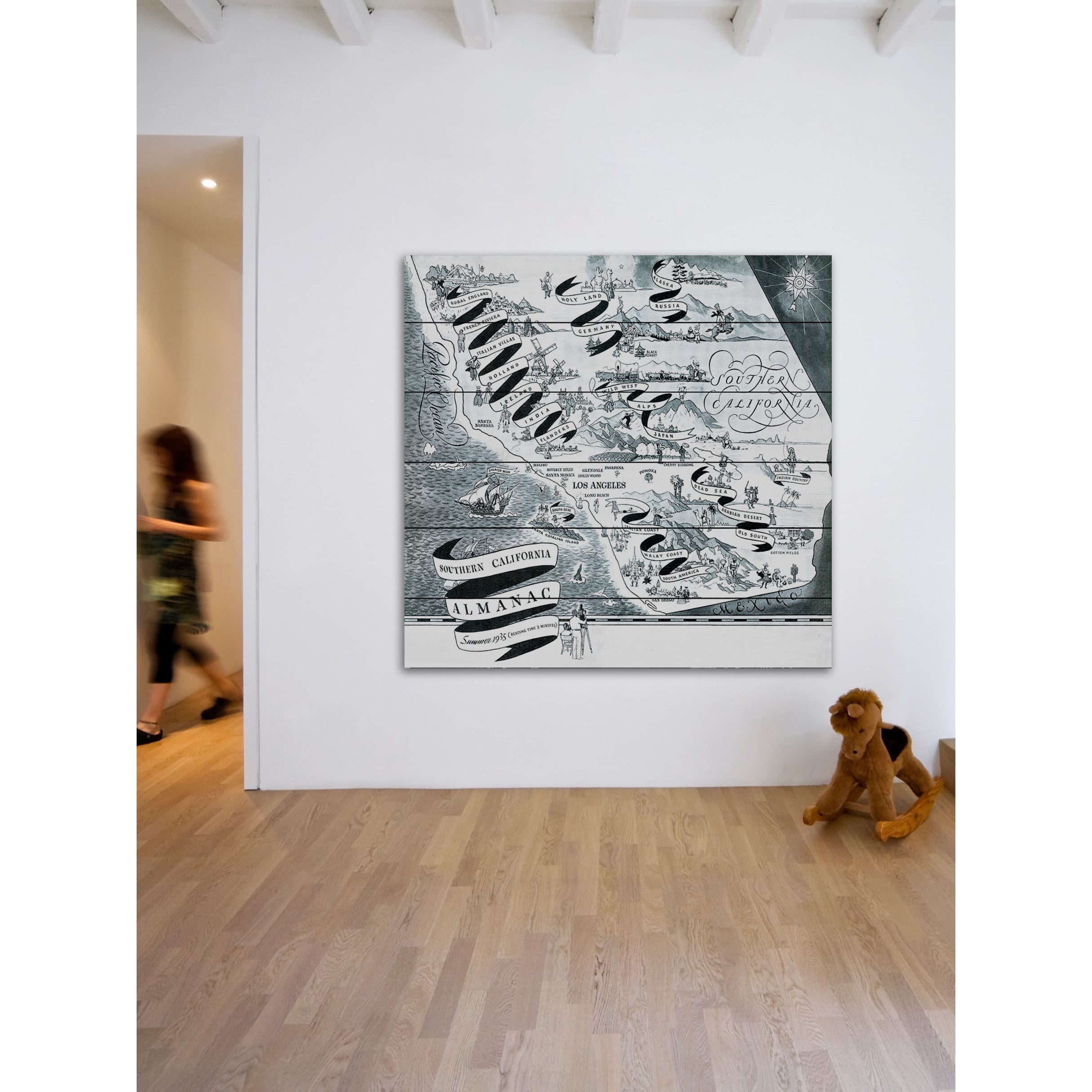 Marmont Hill Southern California Almanac Painting Print