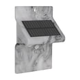thumbnail image 2 of Luz de pared solar LED exterior con sensor y control remoto, impermeable, batería de 1200 mAh, material ABS+PC, iluminación automática de crepúsculo a amanecer, 2 of 9