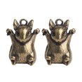 thumbnail image 1 of 2Set Golden Brass Decorative Ornament For Diy Projects And Handbag, 1 of 9