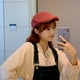 thumbnail image 2 of Boina de calle antidesgaste para mujer, boina de verano y otoño, gorra de hip hop que combina con todo para hombre, 2 of 4
