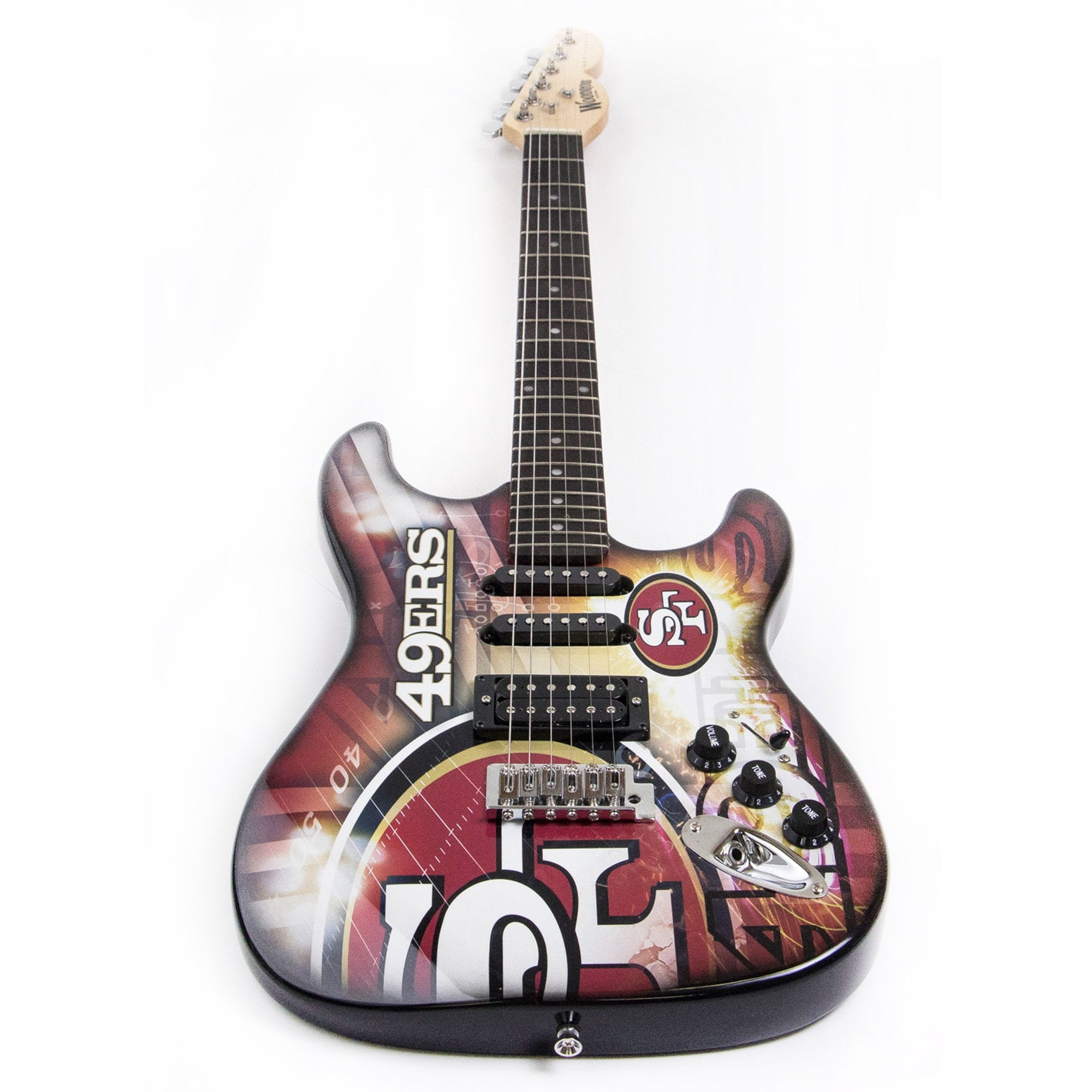Woodrow Guitars NFL Northender Electric Guitar San Francisco 49ers