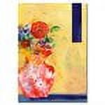 Trademark Art "Red Vase" Canvas Art by Sheila Golden