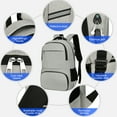 thumbnail image 6 of Backpack,Women 15.6 Inches Lunch Box Men Leak-proof Lunch Work Men Women 15.6 Water Resistant Leak-proof Inches Laptop With Box Men Women With Usb Port Resistant Leak-proof Lunch Picnics Qisuo, 6 of 6