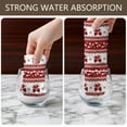 thumbnail image 4 of 2 Pcs Funny Kitchen Towels,Red Christmas Knitted Pattern Microfiber Dish Towels,Kitchen Tea Towels,Kitchen Towel Set (18" X 26"), 4 of 7