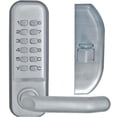 thumbnail image 1 of Cerradura con Seguridad Extrema EmergencyLock Grosor puerta 28 a 65 mm Níquel Satín Palanca 12 Teclas Mecánicas Aleación VentDepot MXEYO-001, 1 of 1