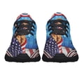 thumbnail image 5 of Happy 4th Of July Irish Setter Patriotic Dog American flag Shoes Sneakers Black Size 11.5, 5 of 7