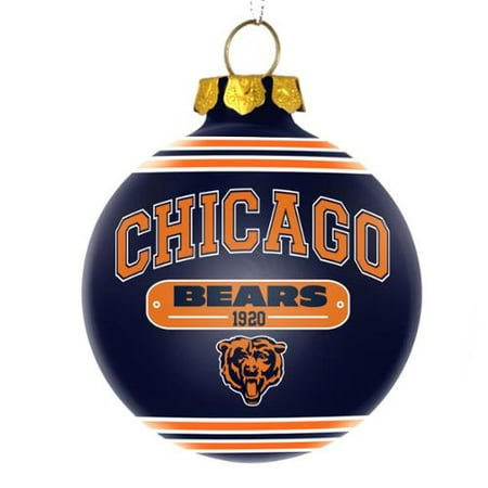 chicago bears official nfl 2014 christmas glass ball chicago bears official nfl 2014 christmas glass ball