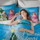 thumbnail image 5 of Juego de edredón con diseño de princesas navideñas para niños, niñas, niños y adultos, juego de cama geométrico en 3D, 1 funda de edredón y 2 fundas de almohada, 5 of 6