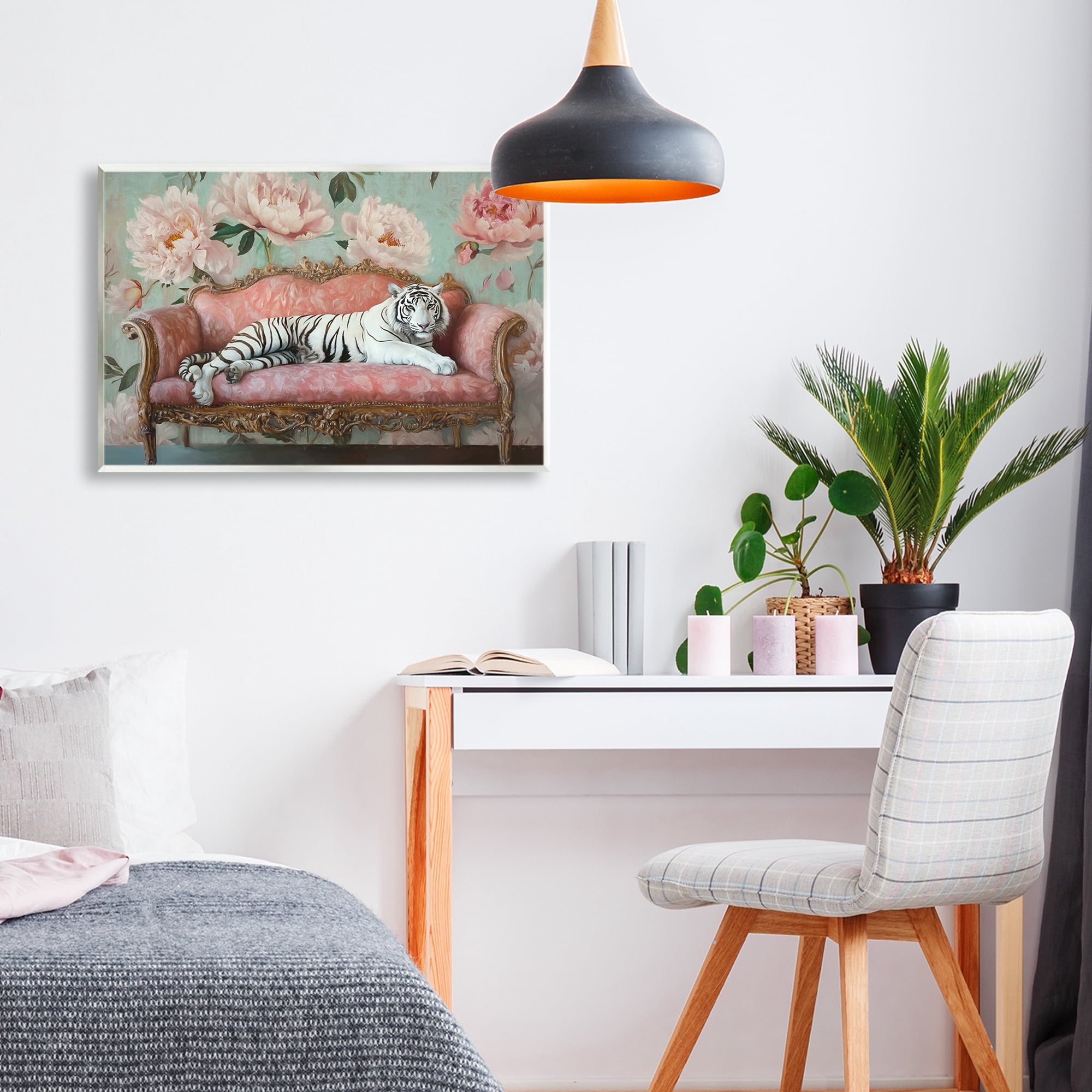 Stupell Industries Where The Tiger Dreams Wall Plaque Art, design by Tina LeCour