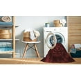 thumbnail image 2 of Ahgly Company Machine Washable Indoor Rectangle Transitional Tomato Red Area Rugs, 6' x 9', 2 of 7