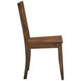 thumbnail image 6 of Duhome Rubberwood Dining Chairs Set of 2, Farmhouse Dining Room Chairs Cross Back Side Chairs for Kitchen, Walnut, 6 of 7