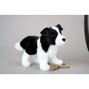 Douglas Toys Meadow - Border Collie 8 Plush Toy Dog Stuffed Animal Puppy Plush Toy Small