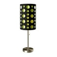 thumbnail image 2 of Ore Furniture 9300T-BK-GN Lampe de Table Moderne Rétro Noir-Vert de 33 Po, 2 of 2