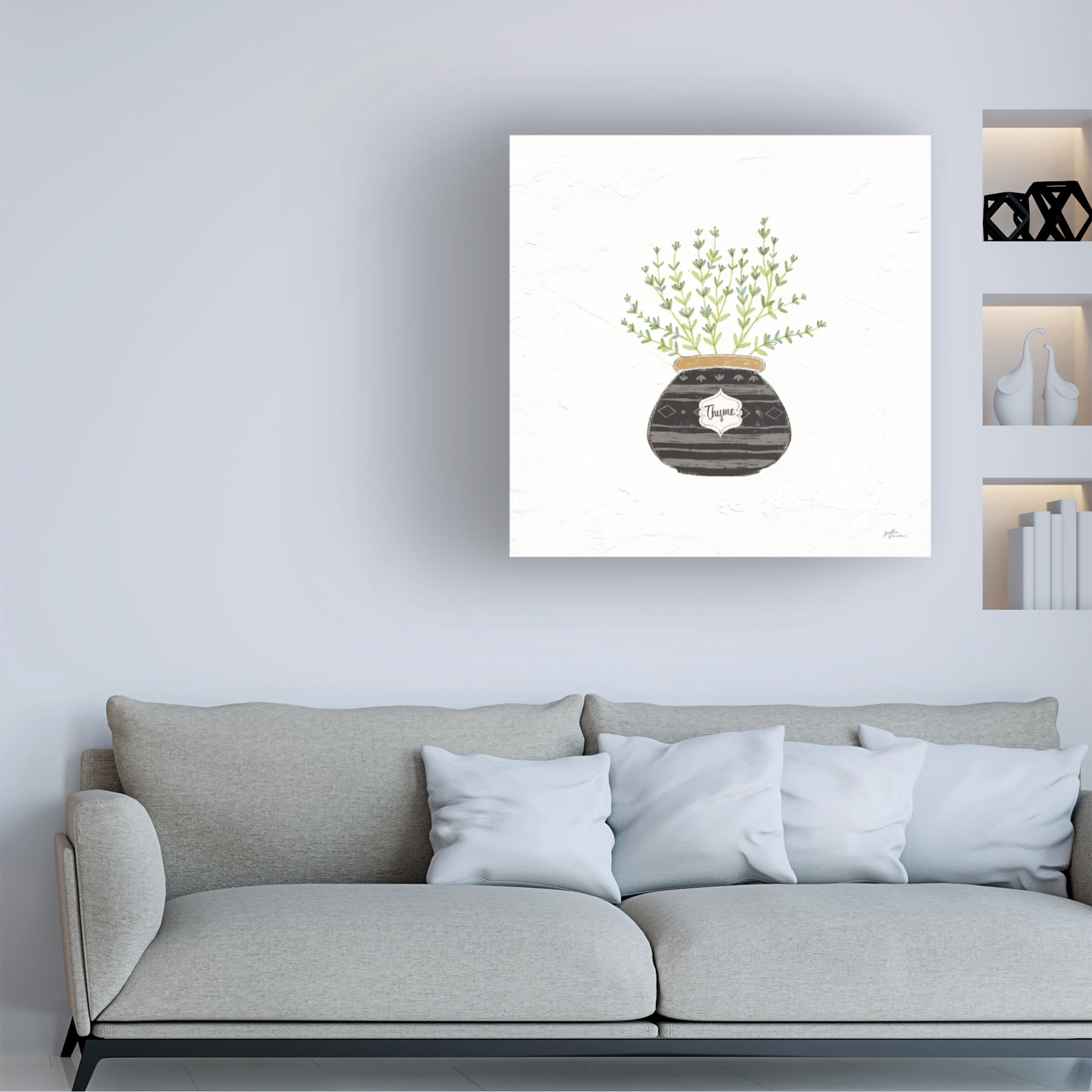 Janelle Penner 'Fine Herbs VI' Canvas Art