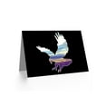 thumbnail image 2 of Photo Animal Outline Scenic Inset Hawk Glen Greetings Card Plus Envelope Blank inside, 2 of 3