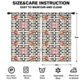 thumbnail image 2 of Pioneer Flower Floral Print Pattern Teens Curtains,Teens Insulated Curtains Set Of 2,Bedroom Essentials,Toddler Room Decor 52"x84", 2 of 5
