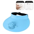thumbnail image 3 of Ventilador superior la tapa Capacitación verano Sun Protection Shading Rotable 3-Espiendo (carga) Azul, 3 of 9