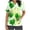 AC-Multicolor, variant on St Patricks Day Scrub Tops for Women 2025 Fashion Shamrock Printed Irish Shirts V Neck Short Sleeve Medical Scrubs Nursing Uniform with Pockets Multicolor XXL