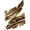 Gold Black, variant on Men's Stainless Steel Vintage Silver Feather Ring
