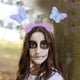 thumbnail image 3 of KAKOWELY 1 juego de disfraz de hada de fiesta para niñas, falda tutú con alas de mariposa, varita de hada, diadema, conjunto de cosplay, 3 of 4