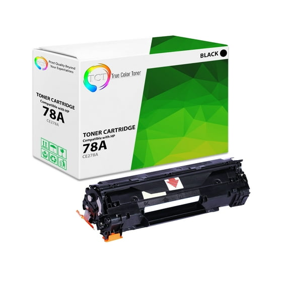 TCT 78A Toner Cartridge - Premium Compatible Replacement for 78A CE278A Black