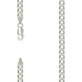 thumbnail image 2 of Auriga 925 Sterling Silver 4.7mm Super Flat Cuban Chain Necklace 16, 2 of 2