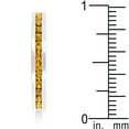 thumbnail image 3 of Precious Stars R01147R-V61-09 Precious Stars Rhodium Round-Cut Yellow Swarovski Crystals Stackable Ring, 3 of 4