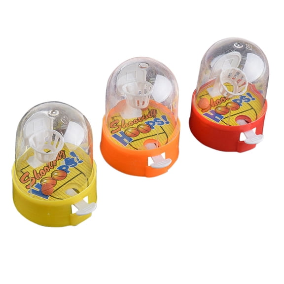 3-Pack Mini Finger Basketball Shooting Game, Party Favors Basketball Party Decorations Mini Handheld Desktop Table Classroom Rewards