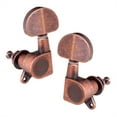 thumbnail image 4 of BrowQuartz 6 Pieces Guitar Tuning Pegs Component Music Instrument Accessory Spare Part Adjusting Key Button Knob Tuner Peg for Replace Red copper, 4 of 6
