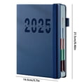 thumbnail image 2 of Journaling Notebooks, 2025 Weekly Planner Notebook Hardcover 2025 Calendar Planner With Monthly Tab 80gsm Thick Paper Daily Planner 365-day Office Plan Up to 60% off, 2 of 9