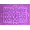 thumbnail image 1 of Ahgly Company Indoor Rectangle Oriental Purple Industrial Area Rugs, 5' x 8', 1 of 4