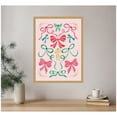 thumbnail image 2 of Kate and Laurel Framed Canvas Wall Art Print 'Christmas Bows' by Rachel Lee, 18 x 24 Sylvie Bright Gold Frame, Whimsical, Holiday Art for Wall Decor, 2 of 8
