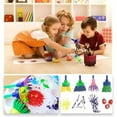 thumbnail image 3 of 29Pcs Kids Painting Sponges Brushes Set, Sponge Paint Brush Set Washable Paint Sponges for Kids Birthday Gift, 3 of 8