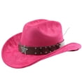 thumbnail image 1 of Western Cowboy Hat with Curved Brim for Outdoor Travel and Riding - Everyday Wear for Country Style Adventure, 1 of 3
