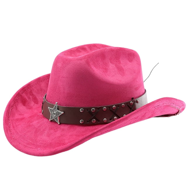 Western Cowboy Hat with Curved Brim for Outdoor Travel and Riding - Everyday Wear for Country Style Adventure