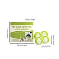 thumbnail image 3 of Hair Remover Roller For And Carpet Lint Removal Reusable And Washable Grooming, 3 of 9
