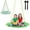 Green & Blue, variant on SkyBound Saucer Tree Swing for Kids, Outdoor Flying Swing for Adult Support Up to 600lbs