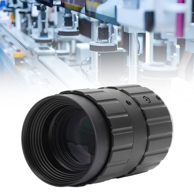 Lente De Cámara Industrial Con Montura C, aleación De Aluminio Control De Enfoque De Apertura Manual Lente Con Montura C 12MP HD Para Fotografía