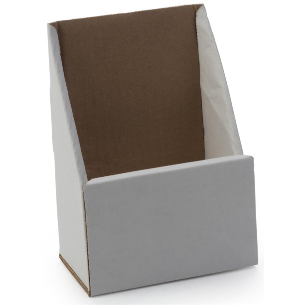 Displays2go Case of 100, Corrugated Brochure Holders for 4 x 9