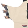thumbnail image 4 of Hilason Handmade Genuine Leather Chaps Adult Handtooled Rodeo Bull Riding, 4 of 6