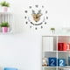 thumbnail image 1 of Precioso Reloj de Pared 3D con Animal de Dibujos Animados para de Juegos Del Dormitorio Alce BLESIY Reloj de pared de animales, 1 of 8