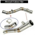 thumbnail image 3 of Slip-on Exhaust Motorcycle Modified Exhaust Middle Link Pipe For Kawasaki Zx-10R Zx10R 2011 2012-2022, 3 of 5