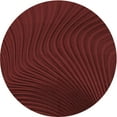 thumbnail image 1 of Ahgly Company Machine Washable Indoor Round Transitional Red Area Rugs, 8' Round, 1 of 7