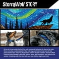 thumbnail image 3 of Wolfgang Heavy Duty Adjustable Dog Harness, Pull-Tested to Over 800 lbs for Walking & Training, StarryWolf Print, X-Large, 3 of 7