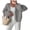 Grey, variant on PRETTYGARDEN Women's Fall Cardigan Open Front Chunky Sweaters Cozy Stretchy Knitwear, Long Sleeve Drop Shoulder, Loose Fit Crochet Jacket, Trendy Holiday Outfits, Warm Winter Clothing