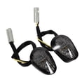 thumbnail image 2 of 1 Pair Amber LED Turn Signal Light Indicator Lamp Flush Mount For Yamaha YZF R1 R6 R6S Smoke, 2 of 5